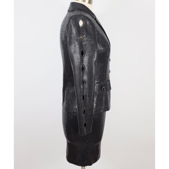 St. John | Jackets & Coats | St John Couture Evening Marie Gray Sz 2 ...